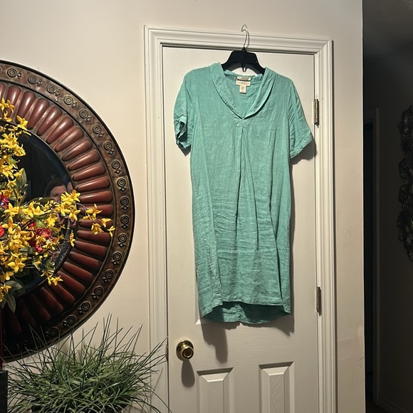 👗Cynthia Rowley Linen Midi Dress - Picture 8 of 8